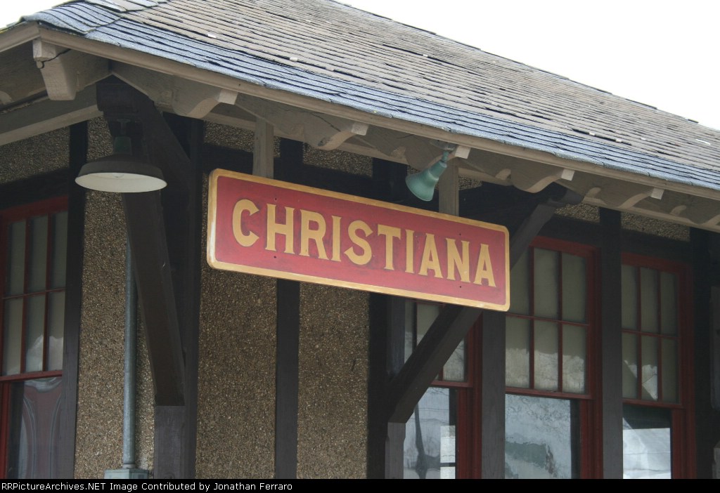 PRR Depot Sign